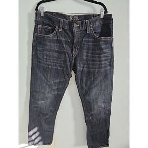 Silver Jeans Co Classic Eddie Jeans‎ Dark Wash Mens 38×34